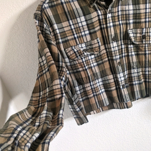 Faded Glory - hand cropped flannel - Picture 4 of 7